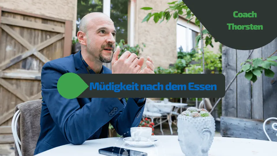 Müdigkeit nach dem Essen