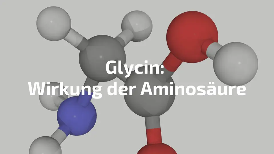 Glycin: Der geheime Booster für Muskelwachstum und Erholung