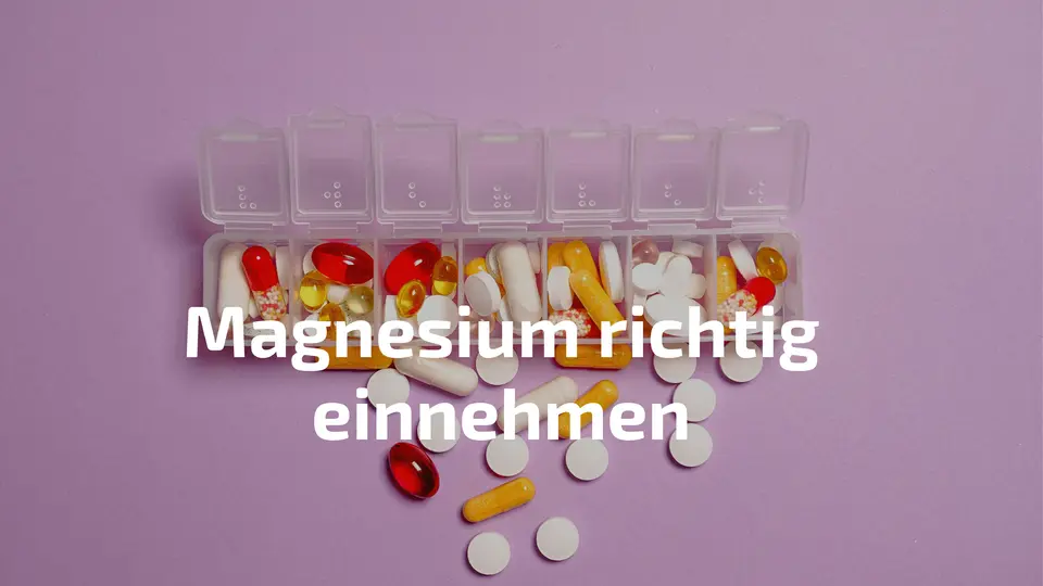 Magnesium Kapseln – Magnesium richtig einnehmen Zeitpunkt Form Dosierung