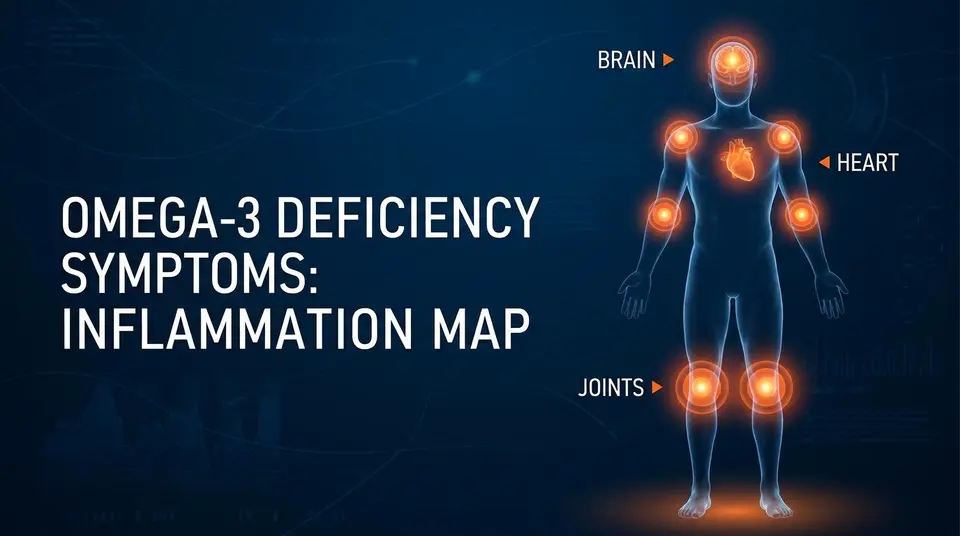 omega-3 mangel symptome – Entzündungszeichen an Gelenken, Herz und Gehirn